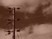 Poteau electrique