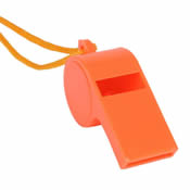 Sifflet orange